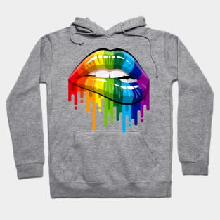 Rainbow Lips Hoodie